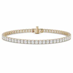 tennisarmbånd 4,64 ct i 14 karat gull