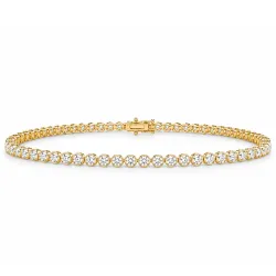 armbånd i 14 karat gull