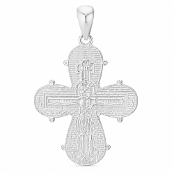 18,5 x 23,5 mm dagmarkors anheng i sølv - Amoré