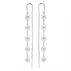 margeritt kjedeøreringer i sølv - Maggie