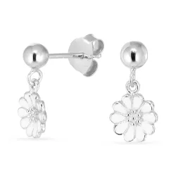 margeritt ørestikker i sølv - Maggie