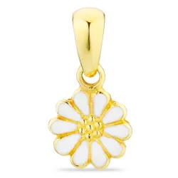 margeritt anheng i forgylt sølv