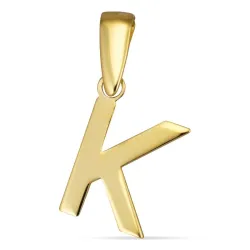 bokstav k anheng i 8 karat - My Letter