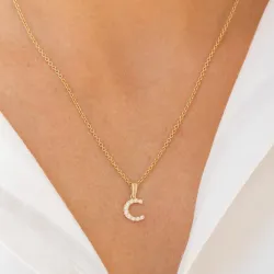 bokstav c anheng i 8 karat - My Letter