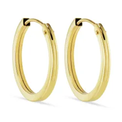 15 mm creol i 8 karat - Gold Collection