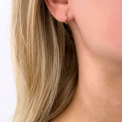 11 mm creol i 8 karat - Gold Collection