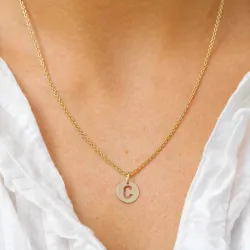 bokstav c anheng i 8 karat - My Letter