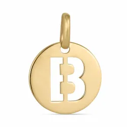 bokstav b anheng i 8 karat - My Letter