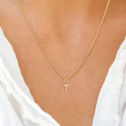 bokstav t anheng i 8 karat - My Letter