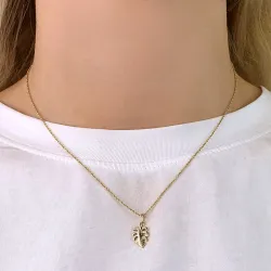 blad anheng i 9 karat gull - Gold Collection