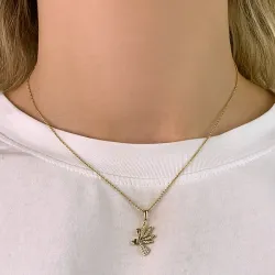 engel zirkon anheng i 9 karat gull - Gold Collection