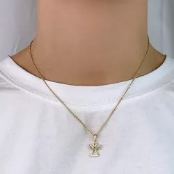 engel zirkon anheng i 8 karat - Gold Collection