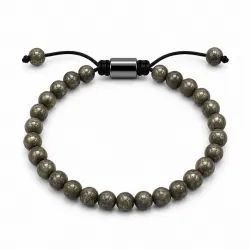 pyrit armbånd i nylon med justerbar snor