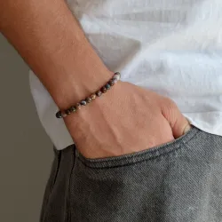 pietersitt armbånd i nylon med justerbar snor