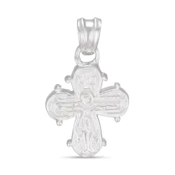 10,5 x 12,5 mm dagmarkors anheng i sølv - Amoré