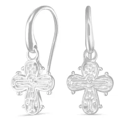 dagmarkors øredobber i sølv - Amoré