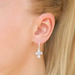 dagmarkors øredobber i sølv - Amoré