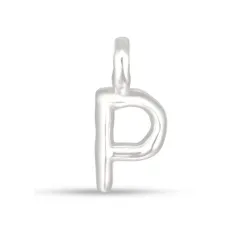 bokstav p anheng i sølv - My Letter