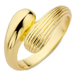 ring i forgylt messing - Eliné