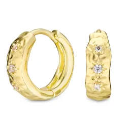 zirkon creol i forgylt messing - Eliné