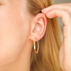 halvcreol i forgylt messing - Eliné