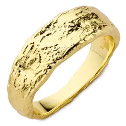 ring i forgylt messing - Eliné