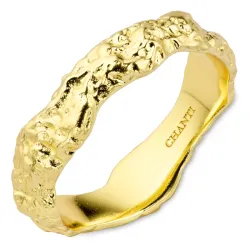 ring i forgylt messing - Eliné