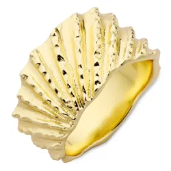 ring i forgylt messing - Eliné