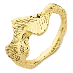 ring i forgylt messing - Eliné