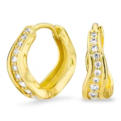 zirkon creol i forgylt messing - Eliné