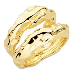 ring i forgylt messing - Eliné