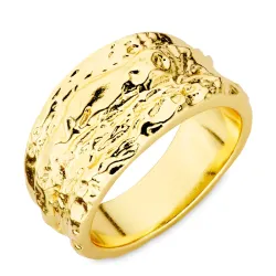 ring i forgylt messing - Eliné