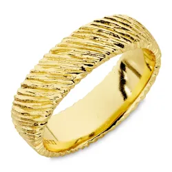 ring i forgylt messing - Eliné