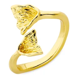 ring i forgylt messing - Eliné