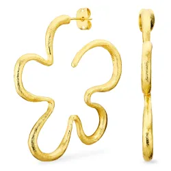 blomst halvcreol i forgylt messing - Eliné