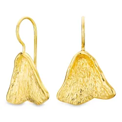 øredobber i forgylt messing - Eliné