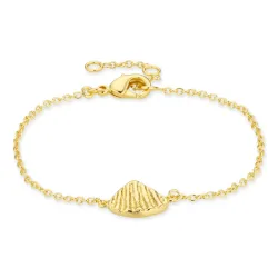 musling armbånd i forgylt messing - Eliné