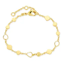 armbånd i forgylt messing - Eliné