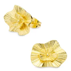 øredobber i forgylt messing - Eliné