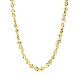 halskjede i forgylt messing - Eliné