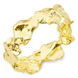 ring i forgylt messing - Eliné
