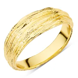 ring i forgylt messing - Eliné