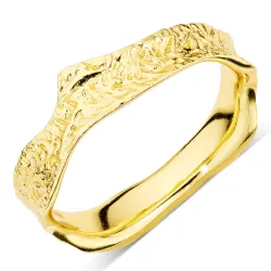 ring i forgylt messing - Eliné