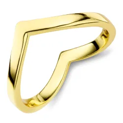 ring i forgylt messing - Eliné