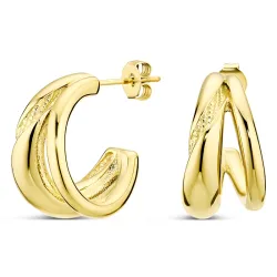 vanntette halvcreol i forgylt stål - OCEANA