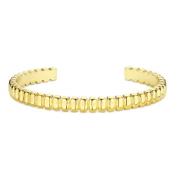 vanntett armring i forgylt stål - OCEANA