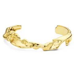 vanntett armring i forgylt stål - OCEANA