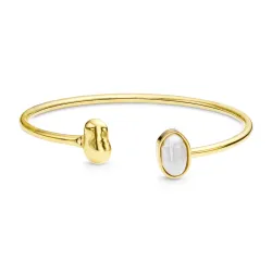 vanntett armring i forgylt stål - OCEANA