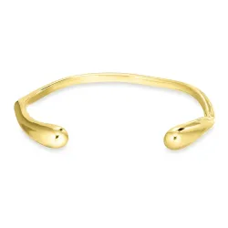 vanntett armbånd i forgylt stål - OCEANA