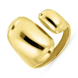 vanntett ring i forgylt stål - OCEANA